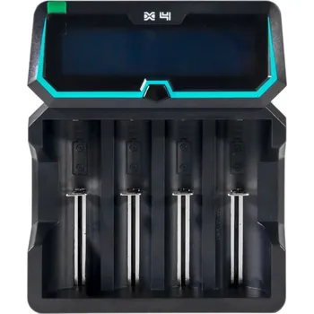 Nabíječka baterií XTAR rychlonabíječka s LCD displejem XTAR 4 port, / 18650 / 26650 / AAA