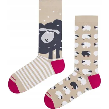 Pánské ponožky TakaPara Ponožky béžové, velikost 46-49