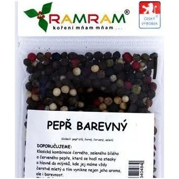 Koření Pepř barevný celý 20 g RamRam