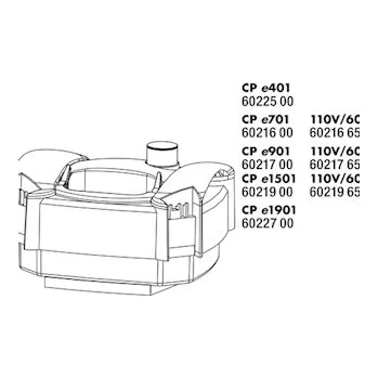 JBL CPe 401 Hlava čerpadla greenline