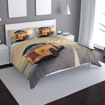 Povlečení Sablio Povlečení Autobus veterán - 140x220 / 90x70