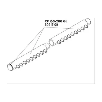Akvarijní technika JBL Sada výstupu vody SpraySet, 12/16