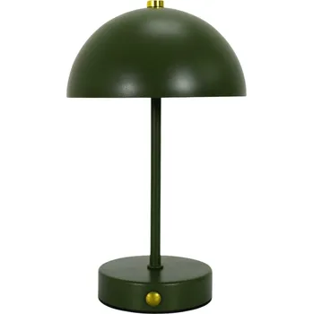 Lampička Zelená stolní lampa Funghi