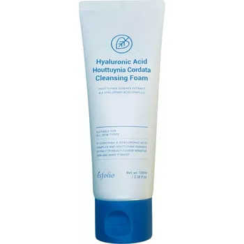 Čistící gel Esfolio - Hyaluronic Acid Houttuynia Cordata Cleansing Foam 100ml