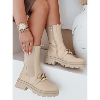 Dámské kozačky Dámské kotníkové boty NIGHTWALK ZY0492 Barva: Černá, Velikost: 41