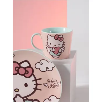 Sinsay - Keramický hrnek s potiskem Hello Kitty - vícebarevná - 001HD-MLC - 001HD-MLC-ONE