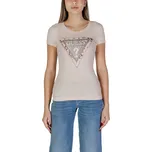 Guess triko s krátkým rukávem Guess krémová | vícebarevná 3493620