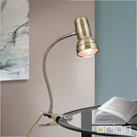 Orion Str10-319-P Stolní lampa s klipem WILHELM patina
