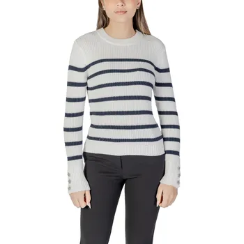 Dámský svetr Pruhovaný svetr Morgan De Toi Morgan De Toi černá | modrá | bílá 3493586