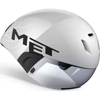 Cyklistická přilba MET přilba CODATRONCA bílá/stříbrná -56/58