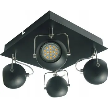 Kvadratový bodový reflektor Candellux Lighting černý