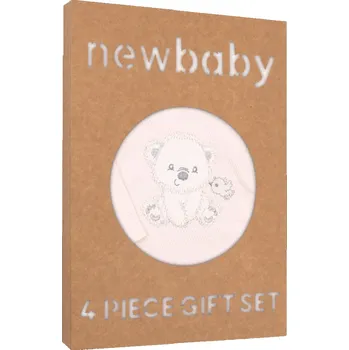 Kojenecká souprava Kojenecká soupravička do porodnice New Baby Sweet Bear béžová, vel. 62 (3-6m)