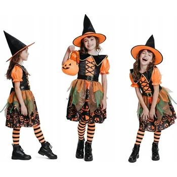 Karnevalový kostým Kostým Čarodějnice GoDan vel. 130-140