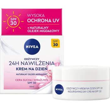 Pleťový krém NIVEA Výživný denní krém pro suchou a citlivou pleť SPF30 50 ml
