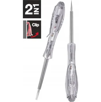 Zkoušečka Zkoušečka napětí Wiha s plochým šroubovákem