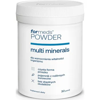 Doplněk stravy ForMeds POWDER Multi Minerals hořčík měď zinek prášek 30 dávek