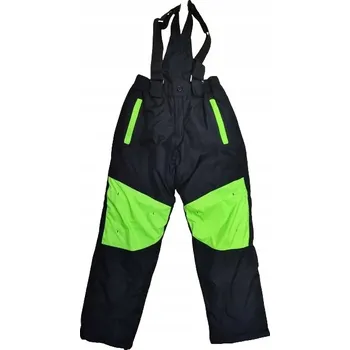 Snowboardové kalhoty Dětské lyžařské zimní kalhoty / oteplovačky s odepínacími šlemi, velikost 134 W-