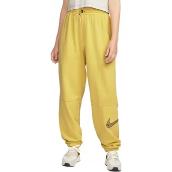 Dámské kalhoty Dámské kalhoty Nike Oversized Fit Swoosh s vysokým pasem DM6205-304 vel. L