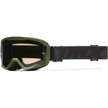 Sluneční brýle BRÝLE IMX ENDURANCE FLIP ZELENÁ MATNÁ/ČERNÁ - SKLO TMAVÉ KOUŘOVÉ + ČIRÉ (2 SKLA V SADĚ)