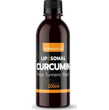 Přírodní produkt Liposomal Curcumin - Lipozomální KURKUMIN 200 ml BIOMEDICAL