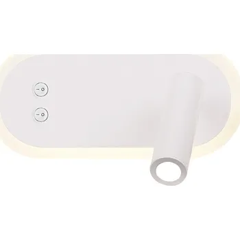 Nástěnné svítidlo Nástěnné svítidlo Candellux Lighting bílé s integrovaným LED zdrojem 6 W