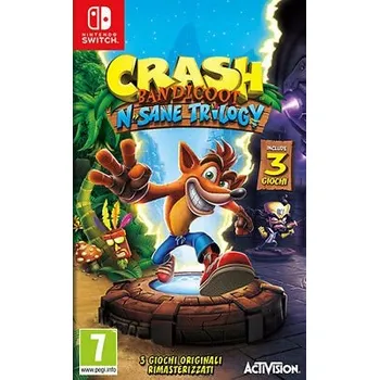 Hra pro Nintendo Crash Bandicoot N. Sane Trilogy Nintendo Switch krabicová verze