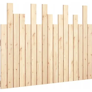 Čelo postele, 108 x 3 x 80 cm, masivní borovicové dřevo