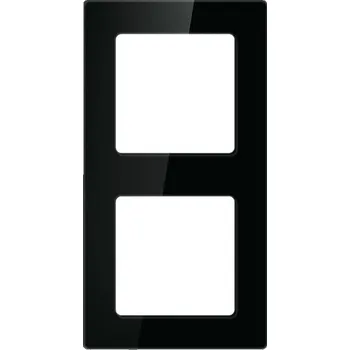 vypínač Rámeček dvojitý Avatto černý