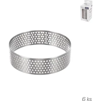 Formička-ráfek nerez na tartaletky pr. 7 cm 6 ks