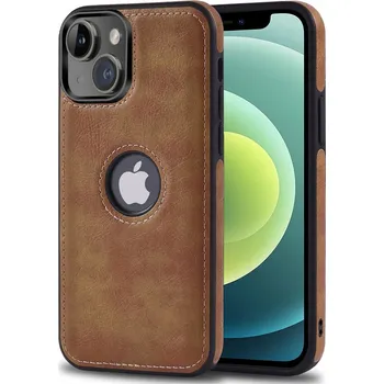 Pouzdro na mobilní telefon Zadní Kryt Bou Back pro Apple iPhone 14 hnědé