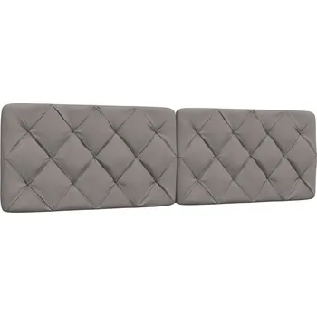 Polštář Polštář čelo , barva taupe, 180 cm, látka