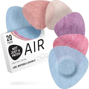 Náplast NOT JUST A PATCH Air náplast k CGM senzorům multicolor 20 kusů