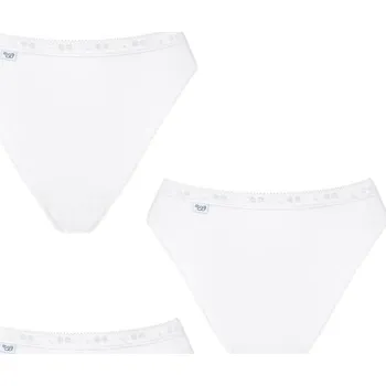 Dámské spodní prádlo 3 x Dámské kalhotky Sloggi Basic+ Tai C3P velikost 40