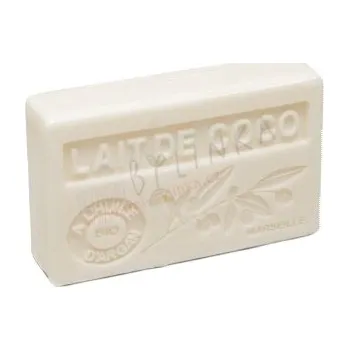 Mýdlo Mýdlo s bio arganovým olejem - Lait de coco (Kokosové mléko) 100g - LA MAISON DU SAVON DE MARSEILLE