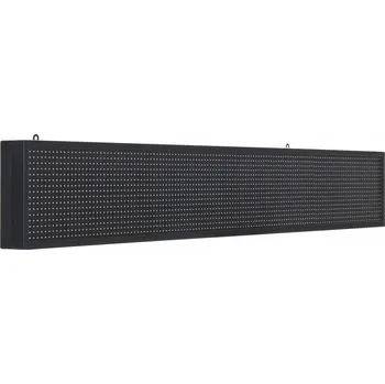 Reklamní LED panel SucceBuy Programovatelná LED Tabule s Barevným Displejem 132 x 20 cm (52x8 Palců)
