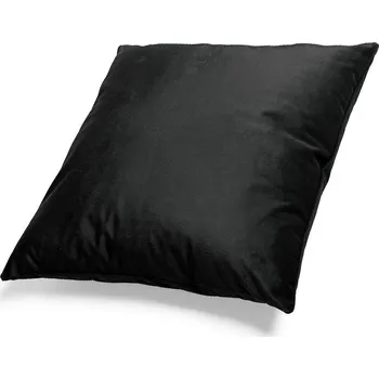 Polštář Mikroplyšový povlak na polštář 50x50 cm Černý