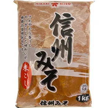 Hikari Světlá sójová pasta Miso Shinshu Shiro 1 kg