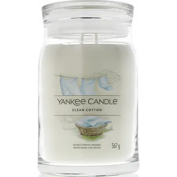 Svíčka Sójová vonná svíčka Clean Yankee Candle 1 ks