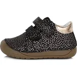 D.D.Step Celoroční obuv D.D. S070-393A - černé, flitry "rýže" Velikost: 23