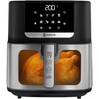 fritéza HORKOVZDUŠNÁ FRITÉZA 8L AIR FRYER - FRITÉZA, PEKÁRNA, VELKÁ MÍSA XL
