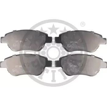Brzdový systém OPTIMAL Sada brzdových destiček OPT BP-12210