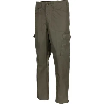 Pánské kalhoty Armda Rakousk Kalhoty RAKOUSKÉ BH-75 polní na knoflíky ZELENÉ ZELENÁ - OLIV 104-108/179-189