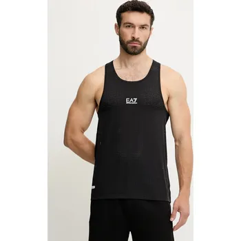 Pánské tričko Tréninkové tričko EA7 Emporio Armani černá barva, AF13911.7M000298 99X, vel. L