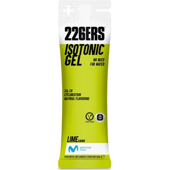 Fitness strava 226ERS izotonický energetický gel - lime Příchuť: LIME