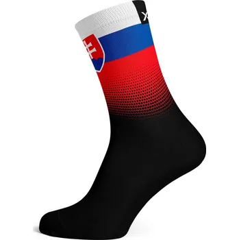 SOX cyklistické ponožky slovakia flag - socks Velikost: L