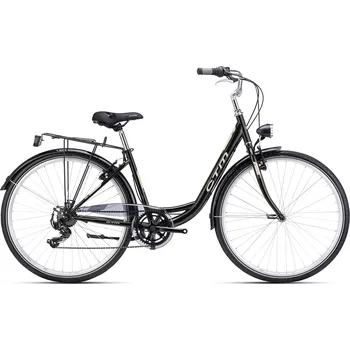 Městské kolo CTM Rita 2.0 28" matné černé/zlaté 2025 17"