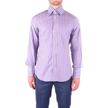 Pánská košile Pánská pruhovaná košile Dsquared Dsquared kaki | krémová | fialová 3492809