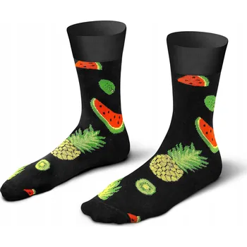 Pánská móda PÁNSKÉ PONOŽKY barevné veselé vtipné NESPAKUJ PONOŽKY Ovoce *39-41