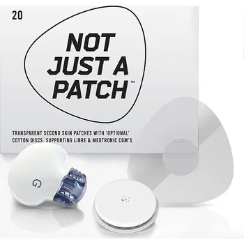 Náplast NOT JUST A PATCH Náplast k senzorům FSL / Medtronic transparentní 20ks