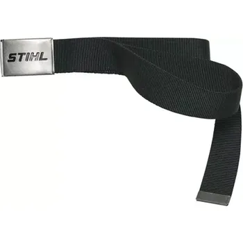 Opasek Opasek CLASSIC STIHL (04216000241) (Tento unisex opasek v černé barvě je klasický, jednoduchý a nadčasový. Pevný tkaný materiál je pružný a na kovové sponě je logo STIHL. Délku lze nastavit pomocí upínacího mechanismu.)